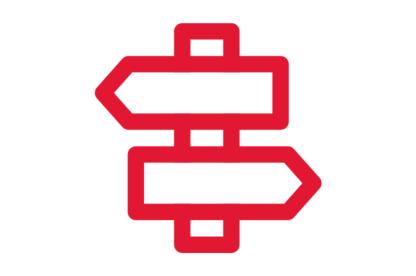 Crosswalks and Guides Icon