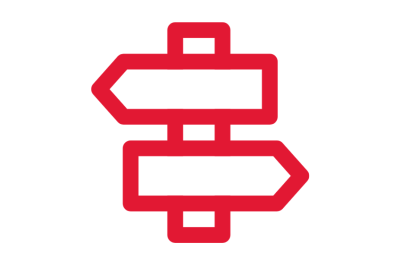 Crosswalks and Guides Icon